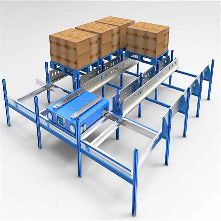 Customized shuttle shelves warehouse storage industry large intelligent three-dimensional beam shuttle shelves