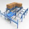 Customized shuttle shelves warehouse storage industry large intelligent three-dimensional beam shuttle shelves