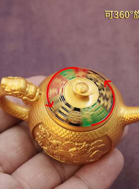 蛇年麒麟纳财把把壶转转手把件麻将盘玩转解压手把件汽车钥匙挂件