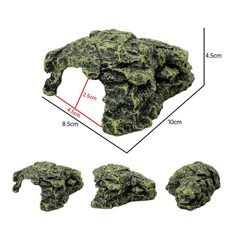 乌龟晒台爬台乌龟缸爬坡晒背台鱼缸造景躲避洞树脂仿头浮台,淘宝优惠券,粉丝福利购,淘宝优惠卷