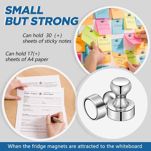 Fridge Magnet Refrigerator Small Push Pin Magnets Fridge - 图1