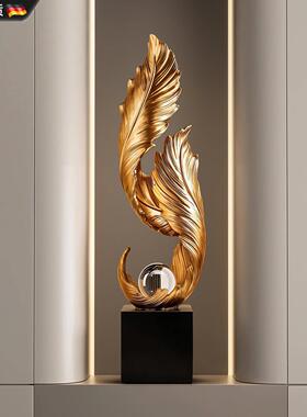 德国风生水起入户玄关装饰摆饰客厅轻奢高档电视柜壁龛乔迁礼物