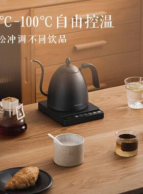 maxwin电热水壶恒温保温一体烧水壶家用功夫茶泡茶专用细长嘴咖啡