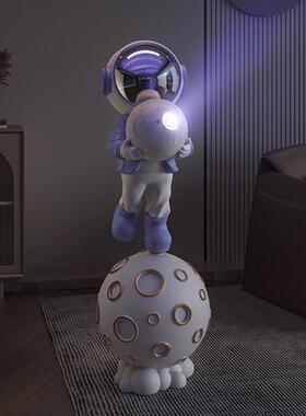 太空人太空人客厅大型落地摆件电视柜沙发旁装饰品乔迁新居礼物