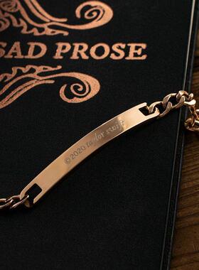 霉霉 torswift 周边同款手链独特原创设计轻奢ins时尚精致百搭