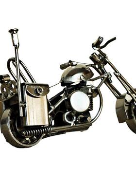 旅游工艺品店金属手工打造金属铁艺摩托车模型摆件家居装饰品 M40
