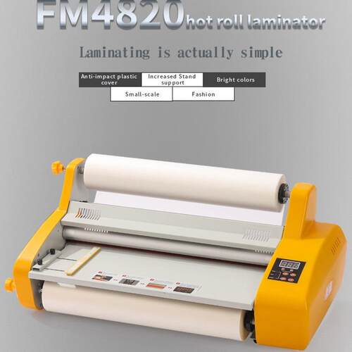 480mmSizeFM4820LaminatorA2SizeFactoryHotRollLaminator - 图0