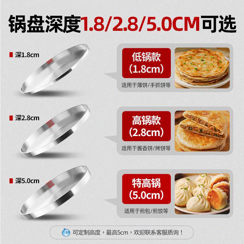 Desktop vertical commercial pancake oven pancake electric pancake grill sauce-flavored pancake thousand-layer pancake sesame seed tortilla automatic constant temperature