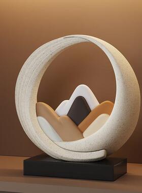 新中式时来运转摆件客厅电视柜办公室轻奢高档装饰品乔迁新居礼品