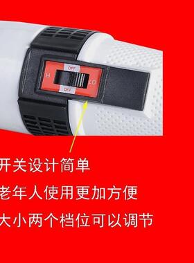 新款龄按摩器YJ-6棒震动腰全身颈椎背电动小型锤手持式百大功率电