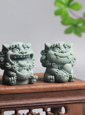 国家潮流快乐风格狮子小饰品家居客厅陈设可爱国家风格办公桌面装