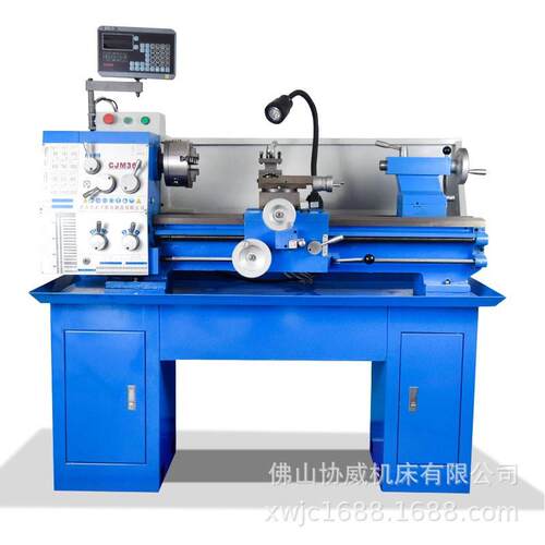 CJM360加长型金属加工车床工业级高精度普车床多功能台式机床木箱 - 图2