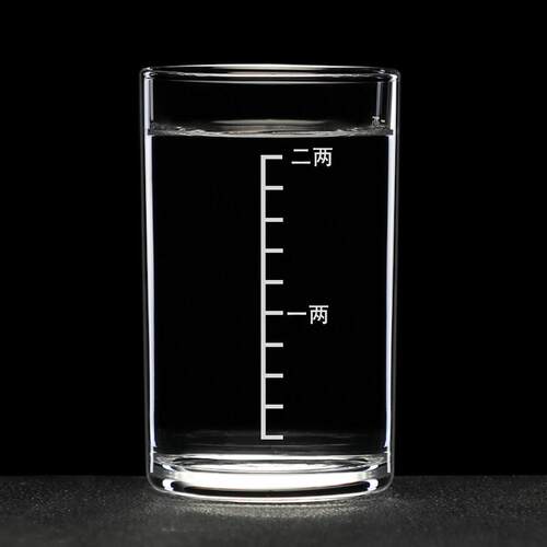 波兰进口水晶玻璃大号白酒杯带刻度二两白酒杯家用一口杯烈酒杯 - 图3