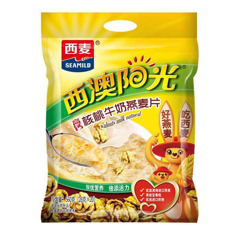 西澳阳光原味红枣核桃红豆牛奶燕麦片560g装学生营养早餐代餐,淘宝优惠券,粉丝福利购,淘宝优惠卷