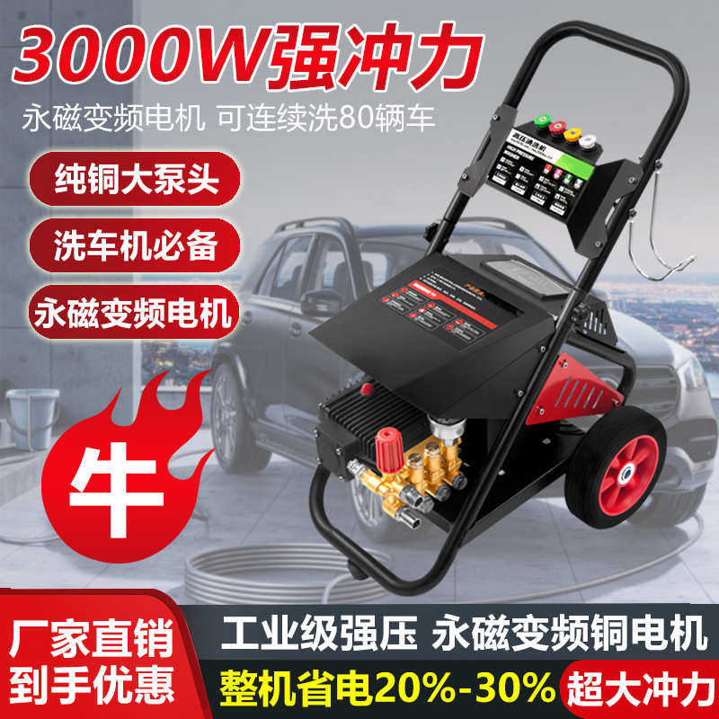 永磁洗车机高压电机220v大功率商用小型畜牧业清洁地面清洁铜泵头,淘宝优惠券,粉丝福利购,淘宝优惠卷