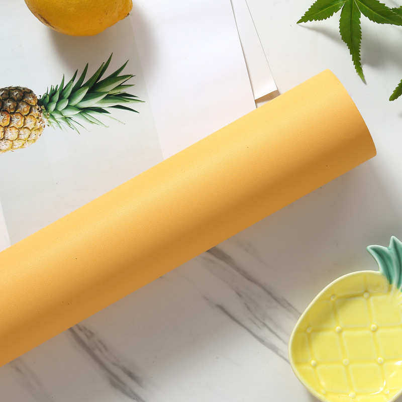 素色PVC波音软片加厚黄色橙色防水纯色自粘磨砂墙纸家具翻新贴纸,淘宝优惠券,粉丝福利购,淘宝优惠卷