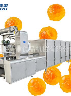 1夹心软糖生产线50型全自动夹5心软糖：设备稳定产量10kJY-300Sg