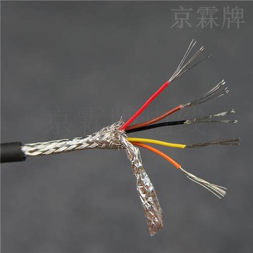 5芯屏蔽线0.2平方拖链电线编码器传感器信号控制线24AWG特软耐油 - 图0