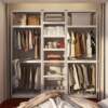 Fengyang carbon steel mesh frame storage rack double-layer clothes drying rack hole board desk dining cabinet storage rack combination