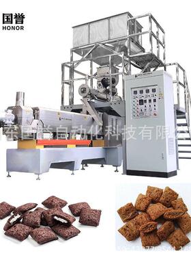 油炸休闲食品生产线 怀旧零食加工设备 尖角脆妙脆角挤压膨化机