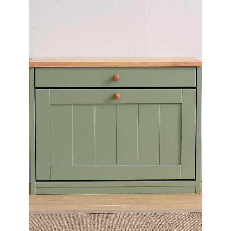 美式地中海实木鞋柜入户小户型超薄翻斗进门口玄关家用收纳换鞋凳,淘宝优惠券,粉丝福利购,淘宝优惠卷