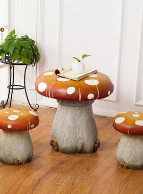 福建厦门菇132156桌椅儿童房厂幼儿园可爱饰家装居蘑摆件 工艺品
