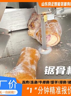 商用大型锯骨机落地式冻肉猪蹄切割设备电动牛腿骨切段机