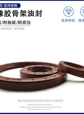 厂家直销TG4/TC氟胶骨架油封内径45/47/48mm耐高温耐腐蚀唇形密封