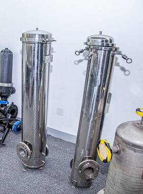 厂家供应304不锈钢精密保安过滤器工业前置处理卡箍式精密过滤器
