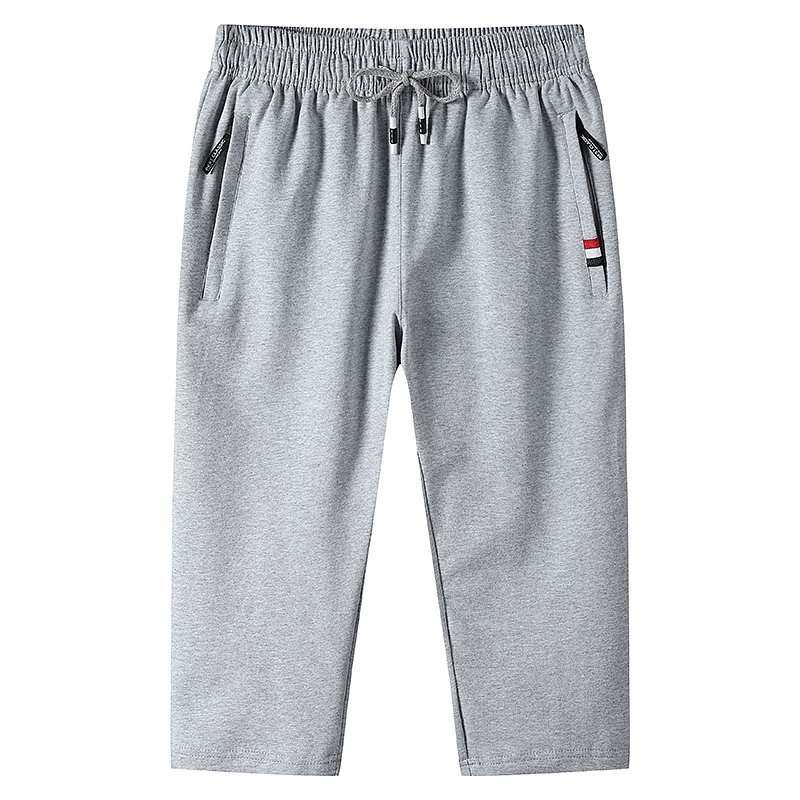 纯棉七分裤男夏季薄款宽松运动7分裤束口男士中裤加肥加大码胖子,淘宝优惠券,粉丝福利购,淘宝优惠卷