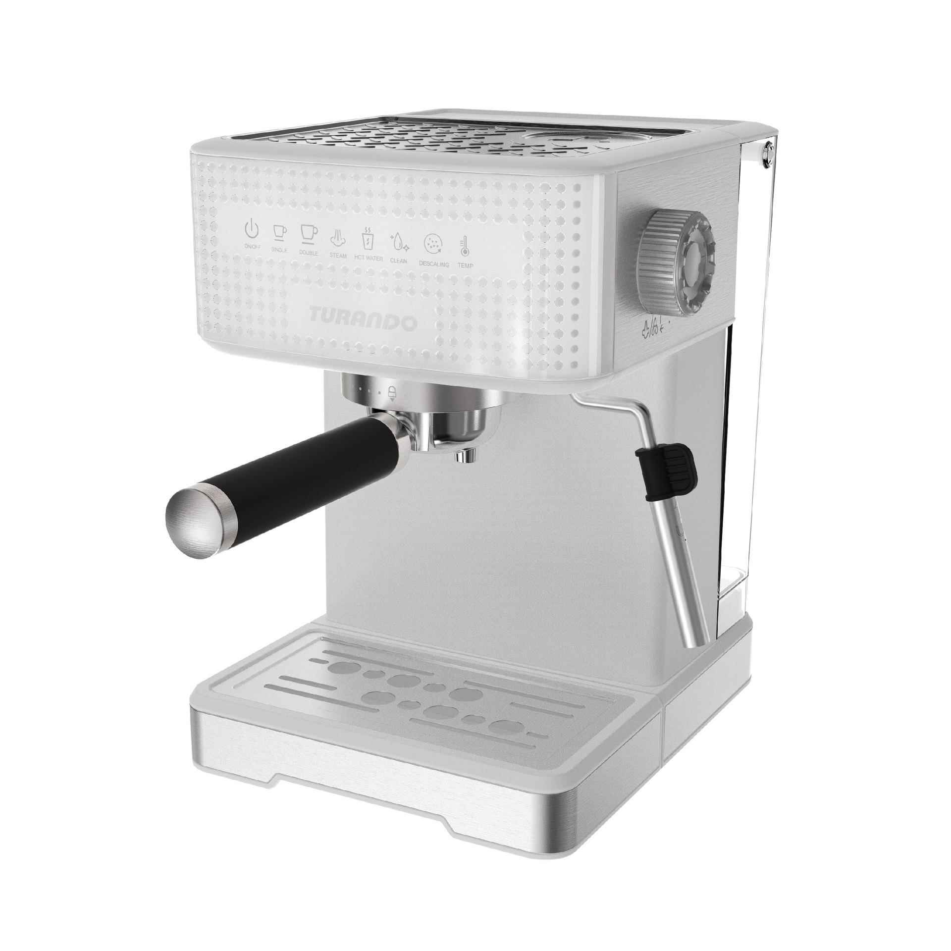 TC51FA意式半自动泵压式浓缩咖啡机咖啡粉胶囊奶泡小型家用一体机 - 图0