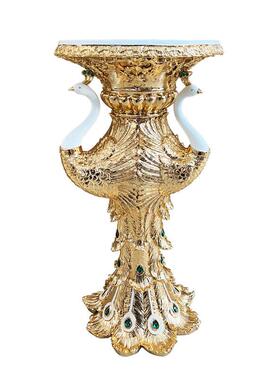 树脂欧式工艺品双马时钟座钟落地摆件创意家居客厅玄关电视柜装饰