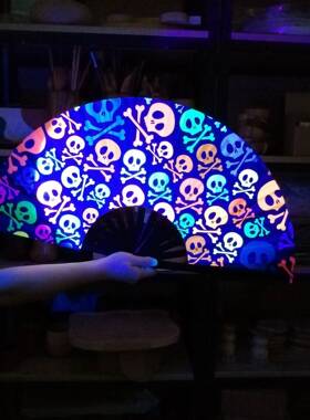 定制功夫扇竹制品响扇舞蹈扇太极扇红扇子手工制品布面色丁牛津