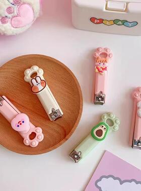 Mini Cute Adult Home Use Nail Clipper, Single Piece, Cartoon