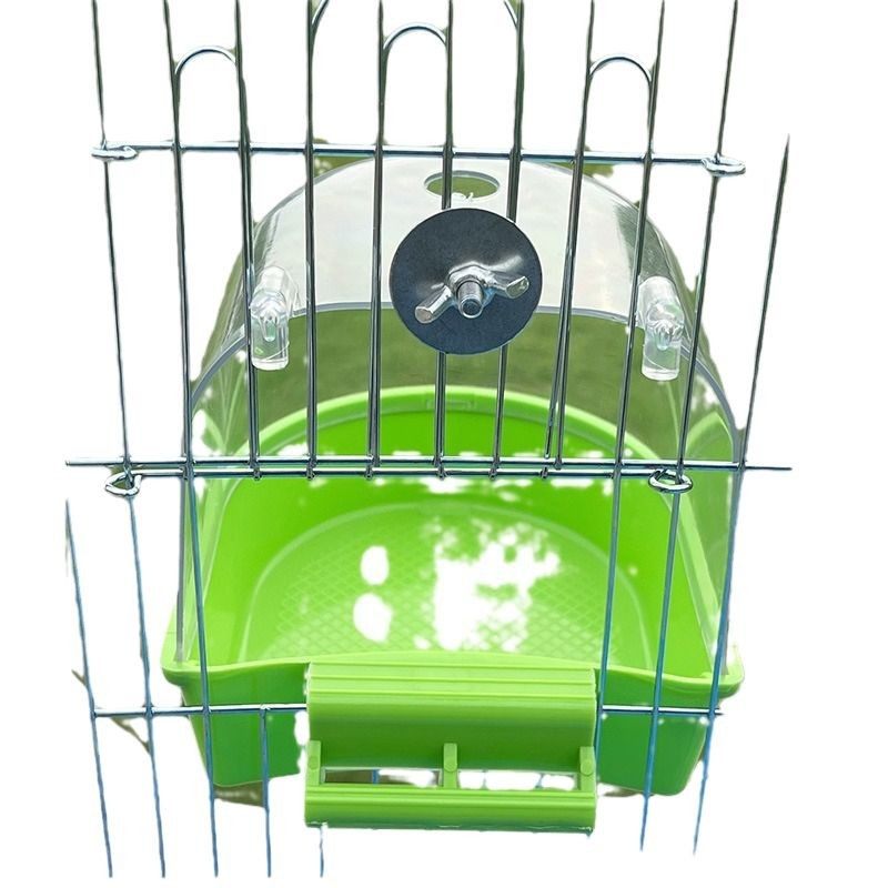 鹦鹉洗澡盆玄凤虎皮小鸟专用沐浴澡盆大号洗澡盒神器玩具用品大全,淘宝优惠券,粉丝福利购,淘宝优惠卷