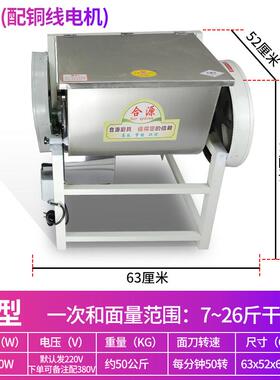 正品合源商用1公525//50斤型揉和面机搅面拌面面香肠腊肠火腿肉馅