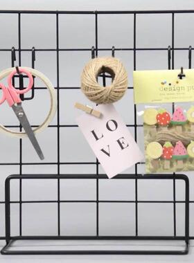 铁网格展示架环创作品架子幼儿园美工区支架底座摆摊铁丝网片饰品