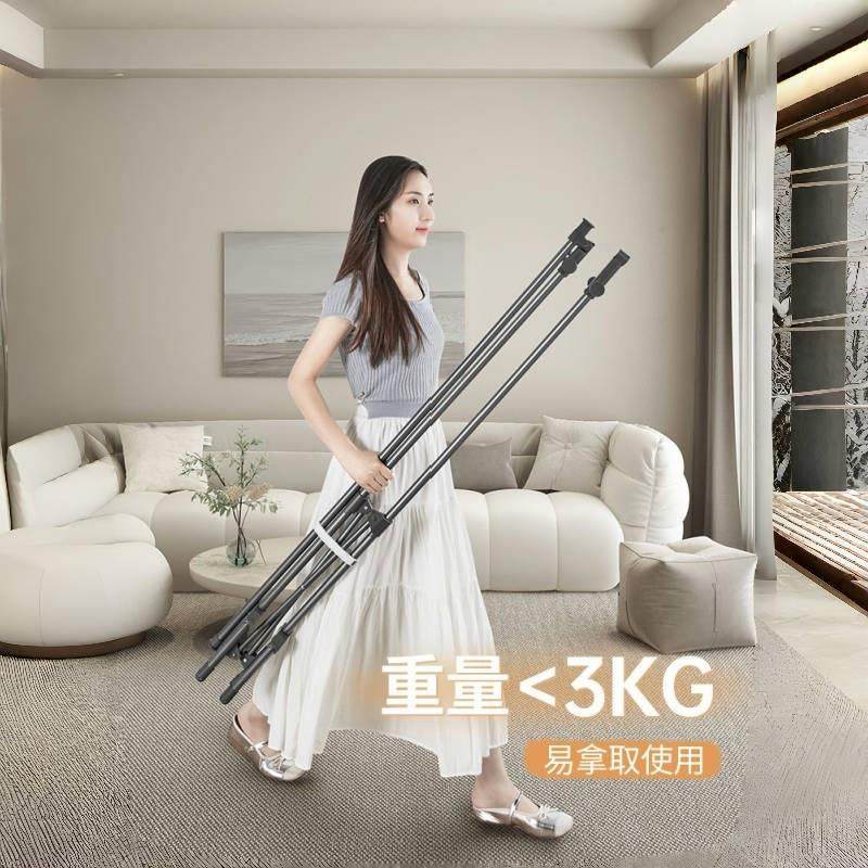 折叠晾衣架落地家用阳台卧室挂衣晒被子神器室外凉衣杆室内晒衣架,淘宝优惠券,粉丝福利购,淘宝优惠卷