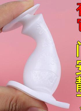 房门防撞静音免钉门吸免打孔新款门后防碰撞门档门阻卫生间门把手