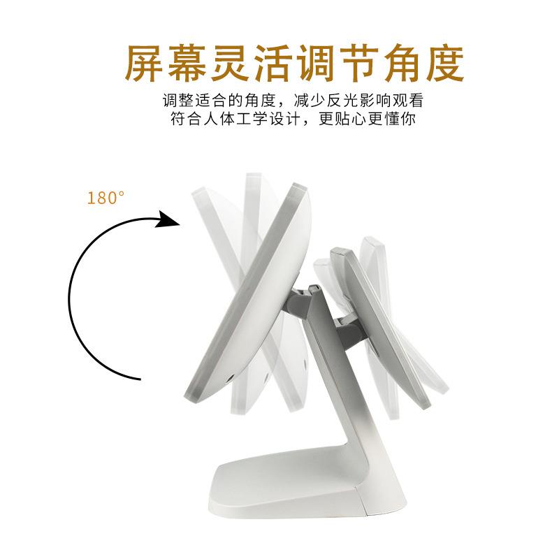 Milk tea shop catering restaurant cashier equipment cashier system Meituan English version dual-screen smart touch screen cash register