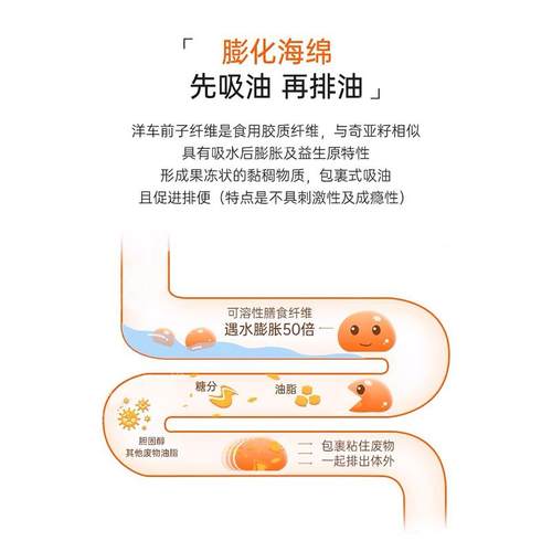 DEWI Psyllium Husk Powder黛维洋车前子壳粉高纤维无麸质冲饮 - 图3