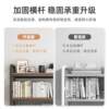 Grid bookshelf desk storage rack desktop multi-layer iron rack student computer desk table hole board