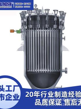 90㎡立式叶片过滤机大型化工生产线催化剂回收处理效率