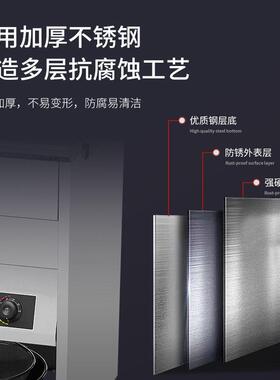 厂家定制23升大容量商用油炸炉连锁速食炸鸡炸串油炸食品电炸机
