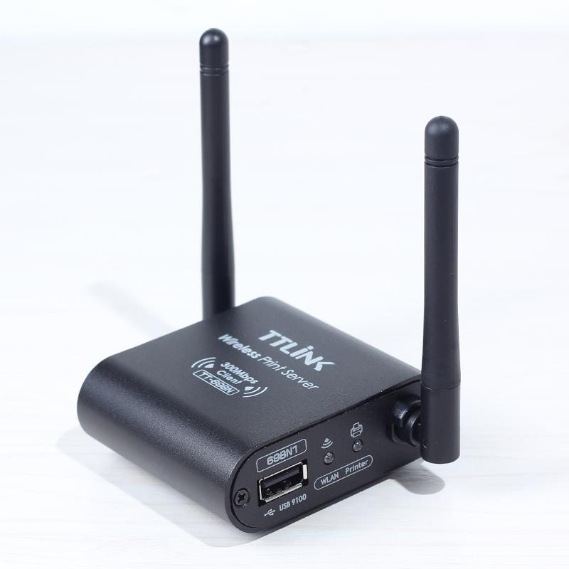 TT-LINK 打印机转无线wifi网络打印服务器共享器一体机激光针式喷