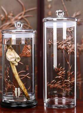 ZJ05泡酒玻璃瓶带龙头专业50斤100斤大容量酒罐酒缸酒坛中式