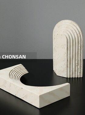 极简创意简单现代办公室书柜书柜模型房间软装饰人造书籍装饰品