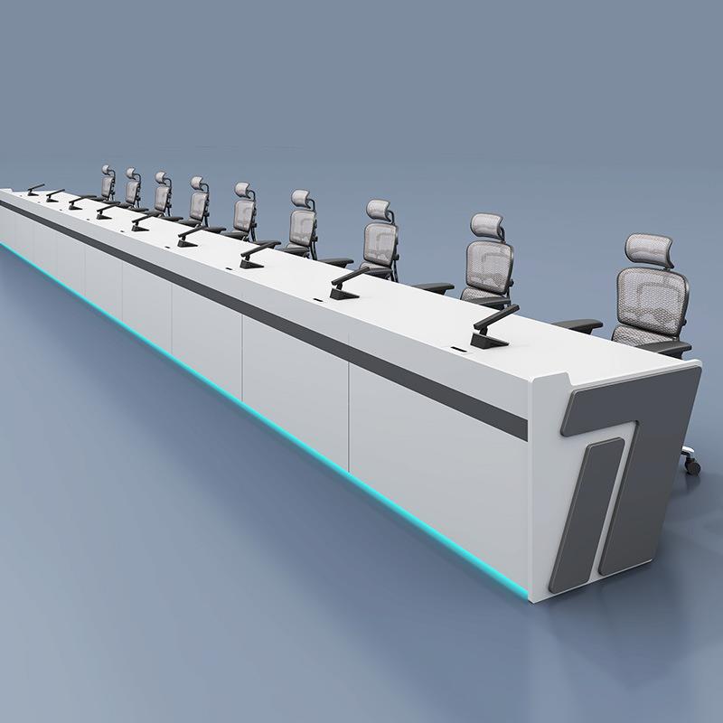 Duolian Traffic Command and Dispatch Center Console Workbench Painted Electric Security Luxury Monitoring Desk Manufacturer