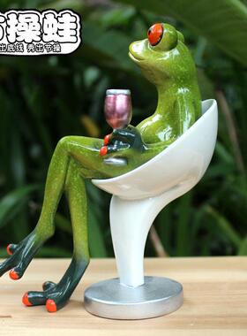 红酒装饰摆件新款树脂工艺酒吧女神书桌餐厅创意浪漫情侣个性礼物