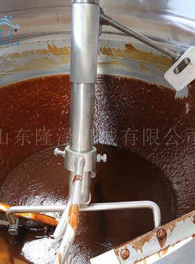 松茸酱炒制设备 台蘑酱炒酱机器 烧椒酱炒制设备炒800斤炒料机